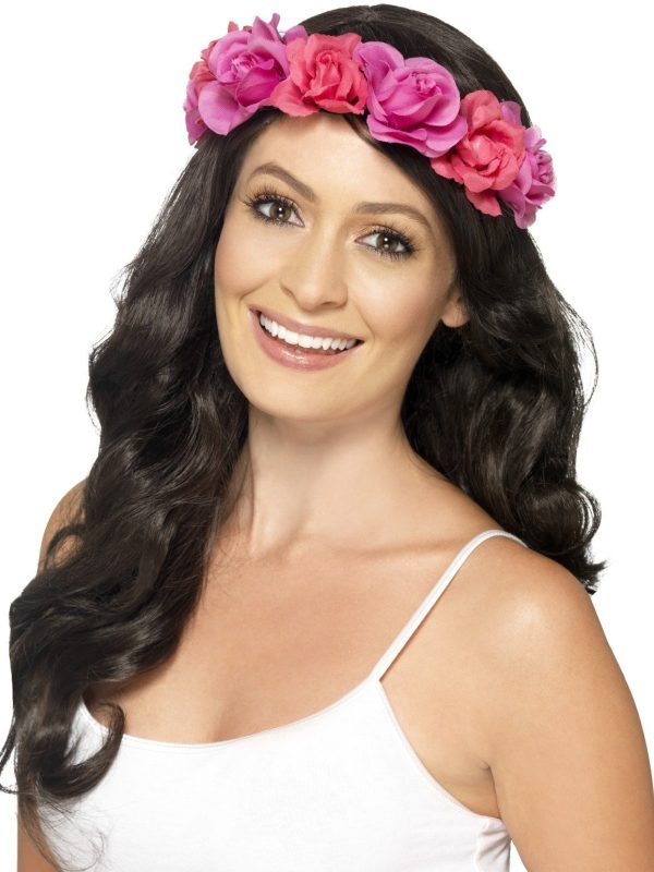 Floral Headband Hawaiian Luau Hair Accessory Discount