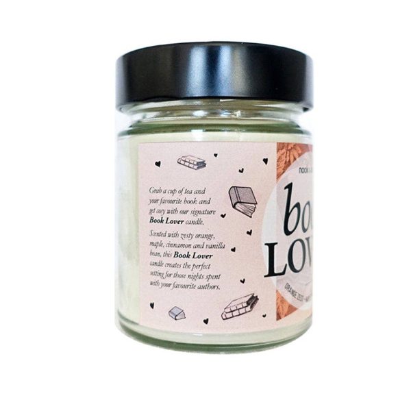 Book Lover | candle: 125ml - 12+ hours burn time Discount