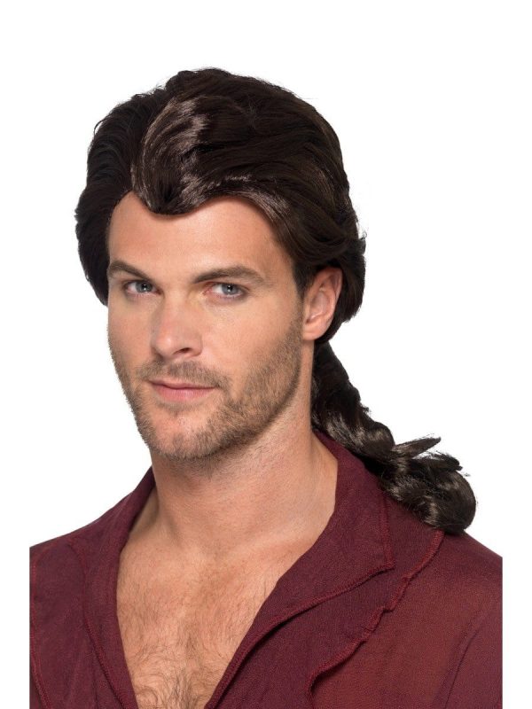 Brown Pirate Wig Fashion