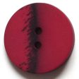 28mm 2-Hole Round Button - dark red Sale