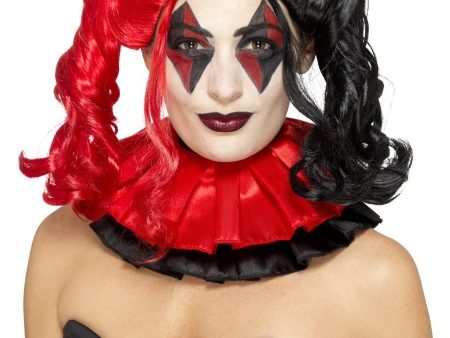 Harley Twisted Harlequin Adult Accessory Wig Online Hot Sale