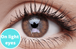 Brown Coloured Contact Lenses on Sale