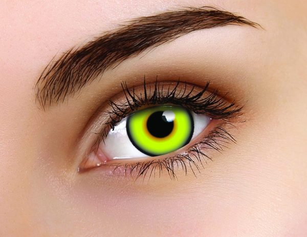 Mad Hatter Green Coloured Contact Lenses Online now