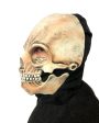 Skeleton Head Latex Face Mask with Moving Mouth Online Hot Sale