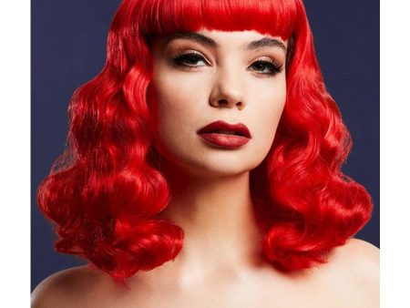 Bettie Red Heat Resistant Accessory Wig Online Sale