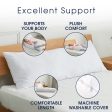 Cheer Collection Hypoallergenic Down Alternative Premium 20 x 54 Side Body Pillow Washable Cover by Cheer Collection Online Hot Sale