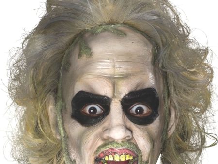 Beetlejuice Mask with Hair Online now