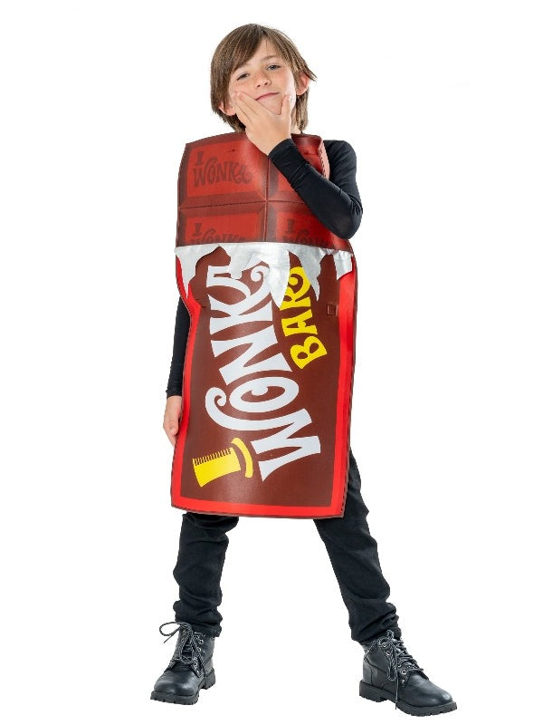 Chocolate Bar Costume Willy Wonka Cheap