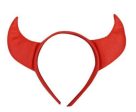 Devil Red Horns On Headband Online Hot Sale