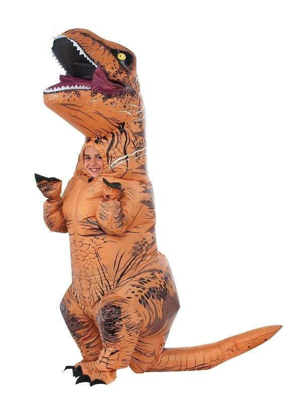 Jurassic Park Dinosaur T-Rex Inflatable Children s Costume Online Hot Sale