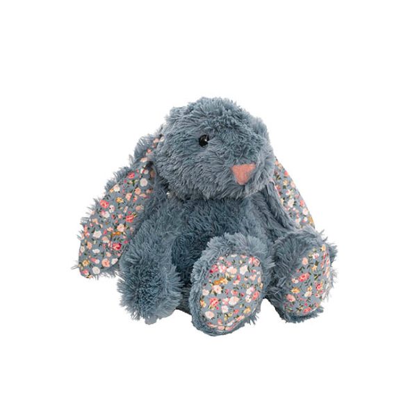 Bunny Petals Plush Soft Toy Teal Blue (40cmHT) For Cheap