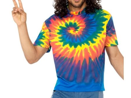 60s Tie Dye T-Shirt For Discount