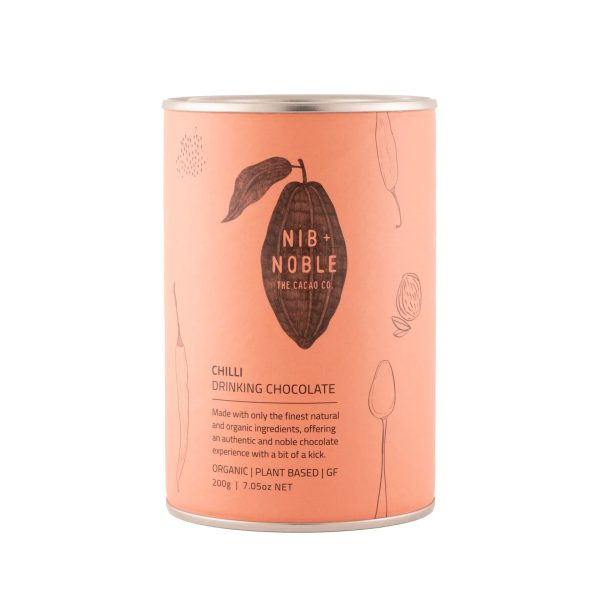 Nib & Noble Chilli Organic Drinking Chocolate Online