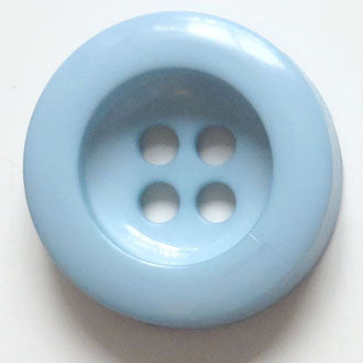 34mm 4-Hole Round Button - light blue Supply