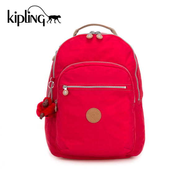 Kipling Clas Seoul Backpack - True Red C Online Hot Sale