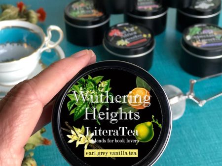 Wuthering Heights Earl Grey Vanilla Loose Leaf Mini Tin Tea Cheap