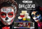 Day Of The Dead Face Paint Set Cheap