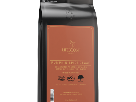 Pumpkin Spice Decaf Coffee By Life Boost Coffee Fashion