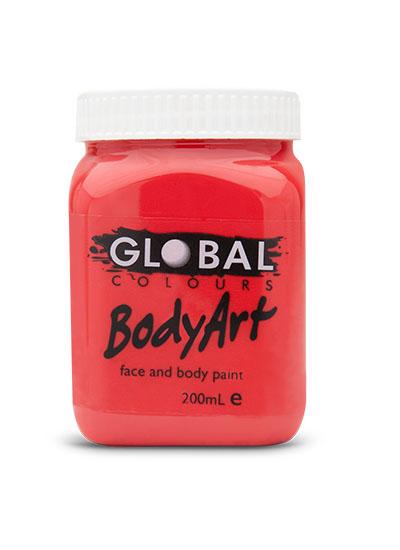 Brilliant Red Body and Face Paint For Cheap