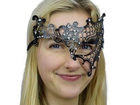 Ladies Half Filigree Phantom Mask Online