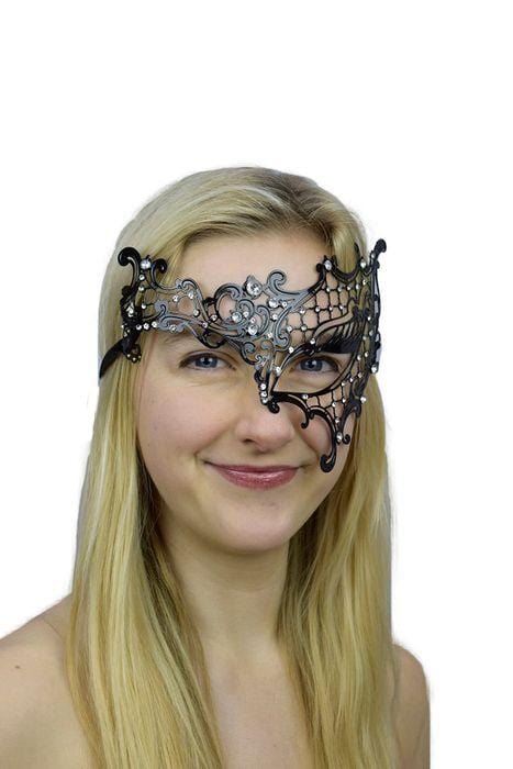 Ladies Half Filigree Phantom Mask Online