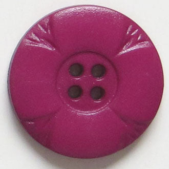 28mm 4-Hole Flower Button - purple Online Sale