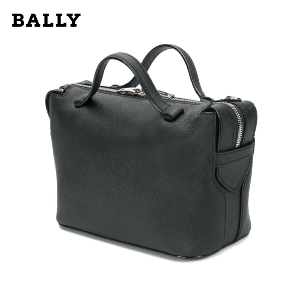 Bally - Supra Bowling Small Women s Bag   Calf Leather   Crossbody Bag   Handbag - Black For Discount