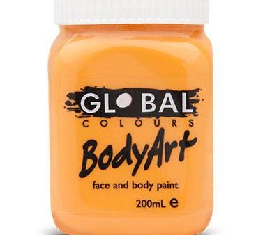 Orange Body and Face Paint Sale