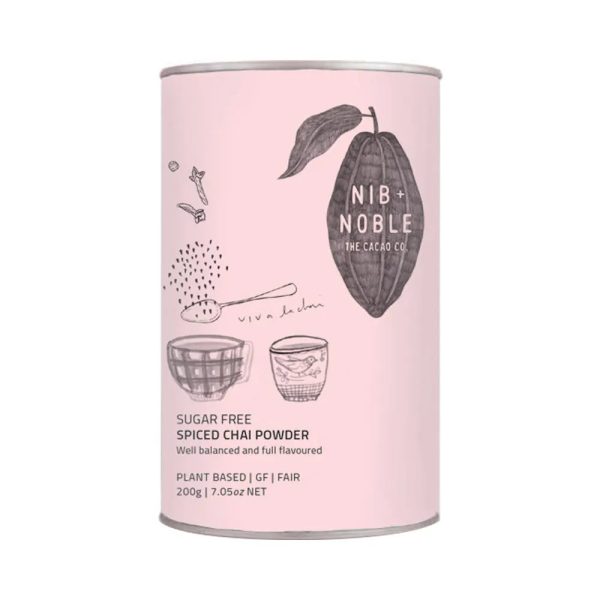 Nib & Noble Sugar Free Spiced Chai Powder Online Sale