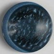 30mm Shank Round Button - blue For Sale