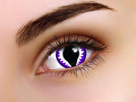 Purple Dragon Coloured Contact Lenses Fashion