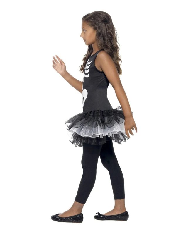 Skeleton Girls Tutu Halloween Costume Dress Discount