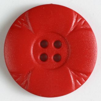 28mm 4-Hole Flower Button - red Online