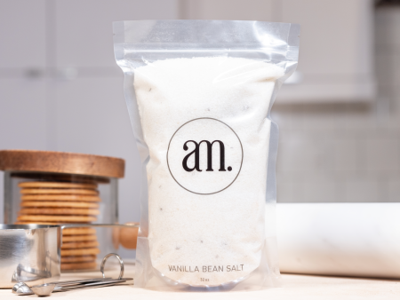 32 oz Vanilla Baking SALT By Amniccoli Online