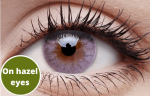 Carbon Grey Coloured Contact Lenses Supply