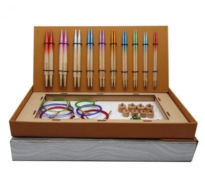 Estelle Interchangeable Beech Wood Needle Set Hot on Sale