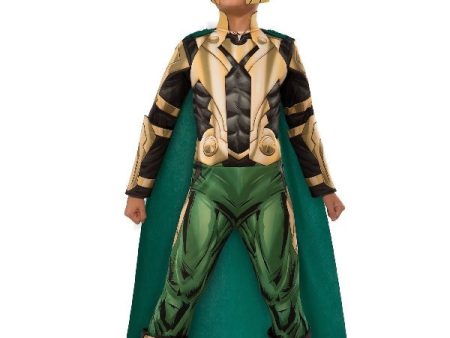 Loki Deluxe Children s Marvel Costume Online Hot Sale