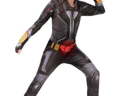 Black Widow Deluxe Costume for Girls Cheap