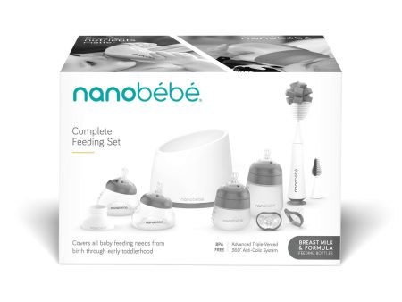 Baby Bottle Complete Feeding Set by Nanobébé US Cheap