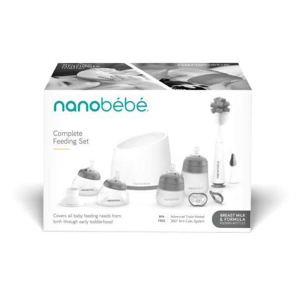 Baby Bottle Complete Feeding Set by Nanobébé US Cheap