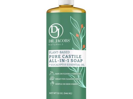 Eucalyptus All in 1 Castile Soap by Dr. Jacobs Naturals For Discount