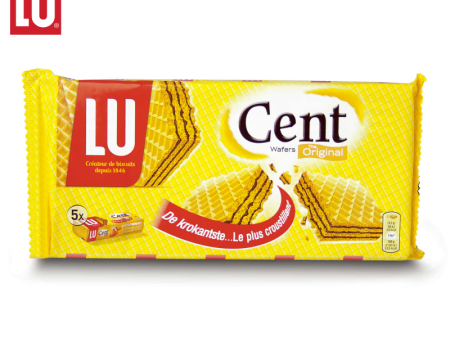 LU Cent Wafers - Krokante Wafeltjes Gevuld Met Chocolade - 45g X 30 Online Hot Sale