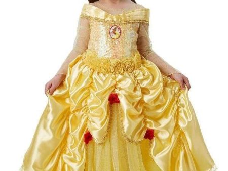 Beauty and the Beast Belle Premium Children s Disney Costume Cheap