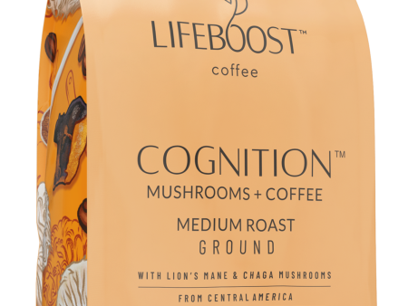 Cognition Mushroom Ground coffee By Life Boost Coffee For Sale