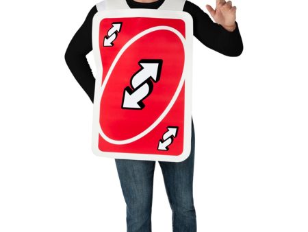 UNO Reverse Card Adult Tabard Costume Online now