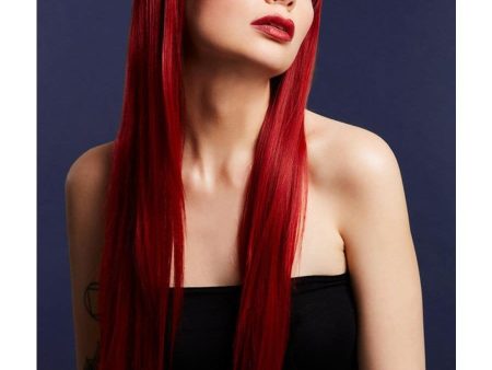 Jessica Ruby Red Blend Heat Resistant Accessory Wig Online Sale