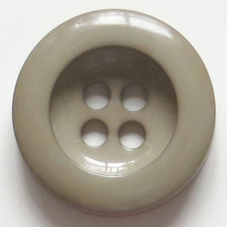 34mm 4-Hole Round Button - beige on Sale