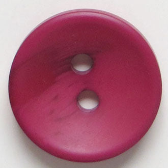 34mm 2-Hole Round Button - red Discount