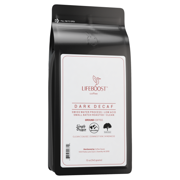 Dark Roast Decaf By Life Boost Coffee Fashion