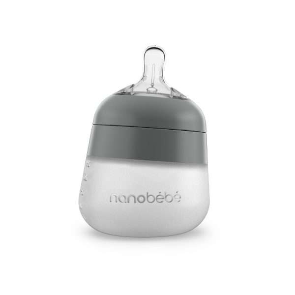 5oz Flexy Silicone Baby Bottle by Nanobébé US Online Sale